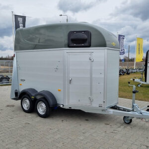 Humbaur Equitos Alu Plus 2000 Trailer com estofados e portas laterais