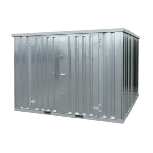 Recipiente de armazenamento de 4 x 2 metros - com porta de tamanho grande duplo
