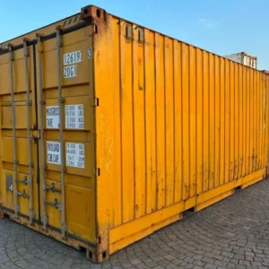 20 pés de contêiner marítimo de alto cubo de largura (PW) usado