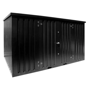 Recipiente de armazenamento de 4 x 2 metros - com porta de tamanho grande duplo