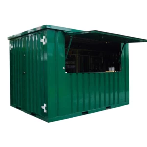 Contêiner de barra removível XL 3 × 2 M Green RAL 6016