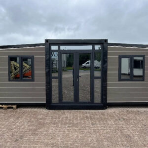 Tiny House Container XXL / Chalé de Luxo dobrável - 40 pés / 12 metros
